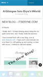 Mobile Screenshot of aglimpseintoerynsworld.com